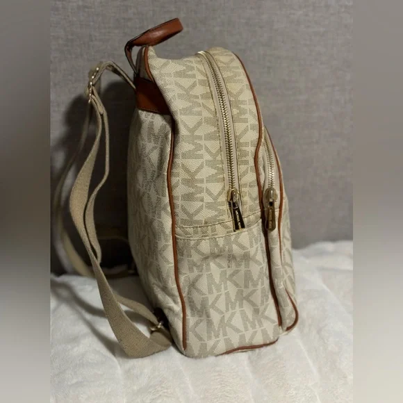 Michael Kors Monogram Jet Set Backpack - Picture 3 of 15